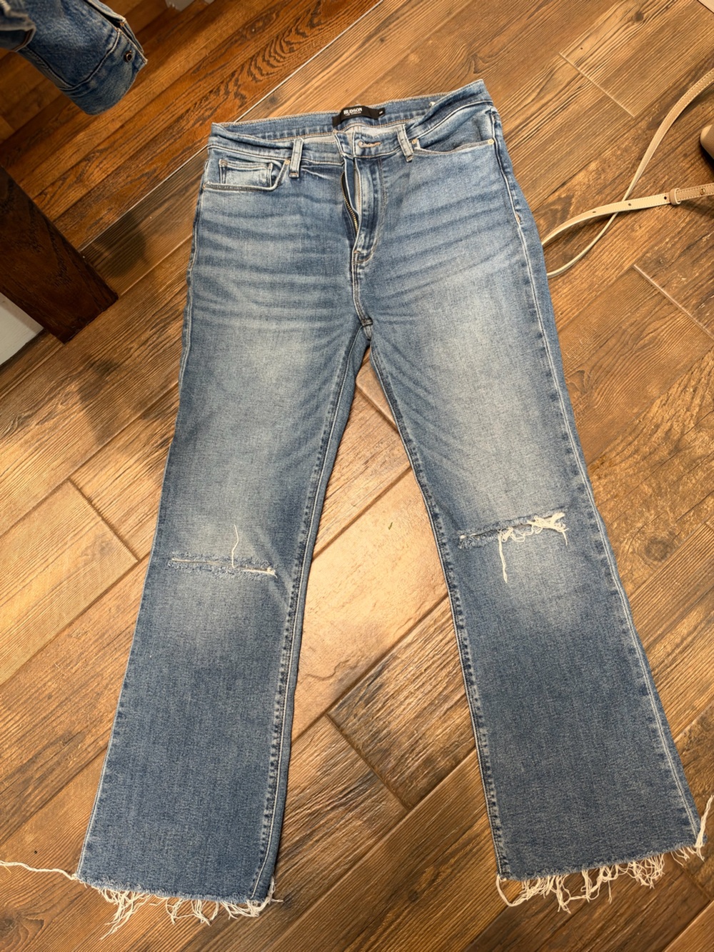 Hudson Barbara Steady Jeans Cut Off Womens Size 28